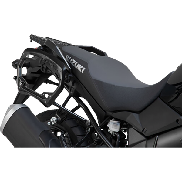 (image for) SW-MOTECH TRAX ADV Side Case Set - Suzuki DL1000 V-Strom 1000 14-19, 37/37 L, Black