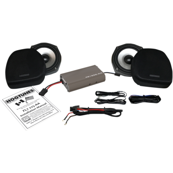 Hogtunes 7" Fairing Lower Woofer Kit with Amp