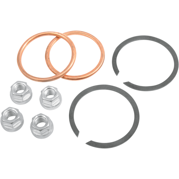 (image for) Genuine James Gaskets Copper Crush Ring Gaskets and Heavy-Duty Hex Nuts
