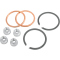 (image for) Genuine James Gaskets Copper Crush Ring Gaskets and Heavy-Duty Hex Nuts