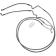 (image for) Black Pearl Lower Front Brake Line