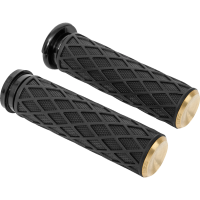 (image for) Diamond Grips - Brass - 99-17 Twin Cam