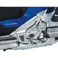 (image for) Frame Covers - Chrome with Rubber Inserts