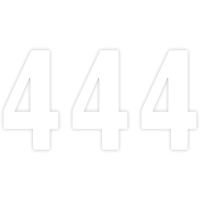 (image for) Pro Numbers - 7" White - No. 4