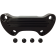 (image for) Handlebar Clamps with Skirt - Gloss Black Finned