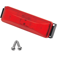 (image for) Rectangle 3.75" 12 LED Red