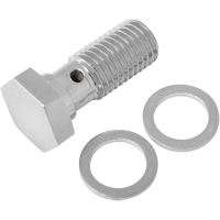 (image for) 10 mm x 1.25 Banjo Bolt Chrome