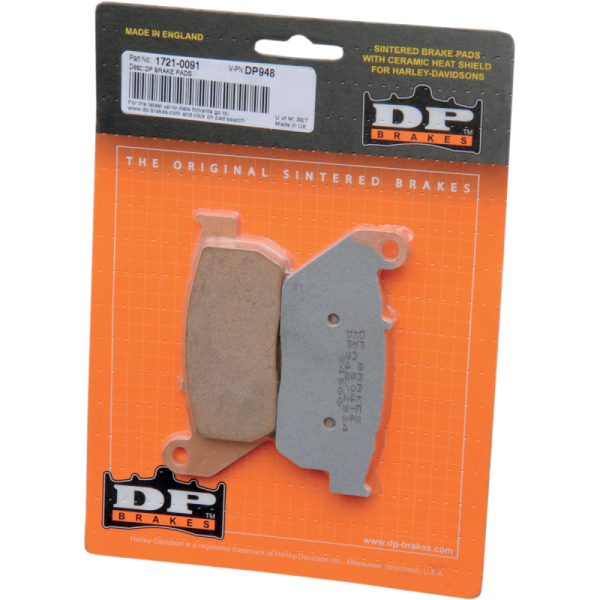 (image for) DP Brakes Sintered Metal Pad 1721-0091