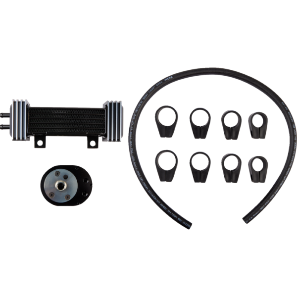 (image for) JAGG OIL COOLERS Deluxe 6-row Oil Cooler Kit