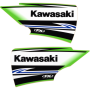 (image for) Factory Effex OEM Shroud and Tank/Shroud Graphics, Style 11 for KX65 00-21