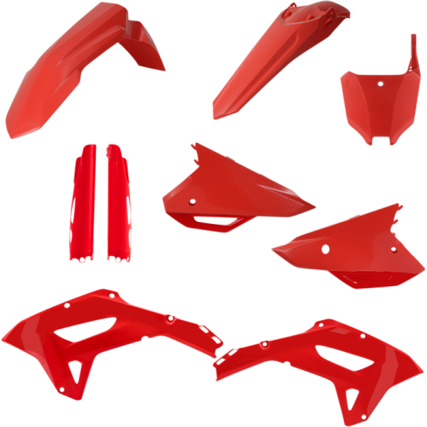 (image for) Acerbis Replacement Plastic Full Kit - Red