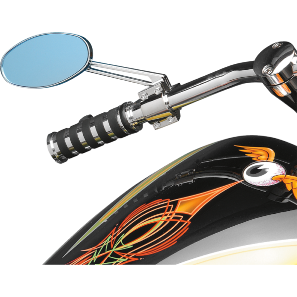 (image for) Drag Specialties Stealth II chrome mirror (ea.)