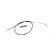 (image for) Black Vinyl Throttle Cable for XL (28.75")