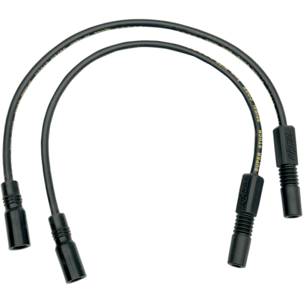 (image for) Accel 8 MM Spark Plug Wire Set - Black