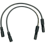 (image for) Accel 8 MM Spark Plug Wire Set - Black