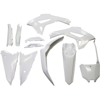 (image for) Acerbis Replacement Plastic Full Kit - White
