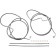 (image for) Stainless w/ Chrome Fittings XR Stainless DOT Kit - 12-14 in.