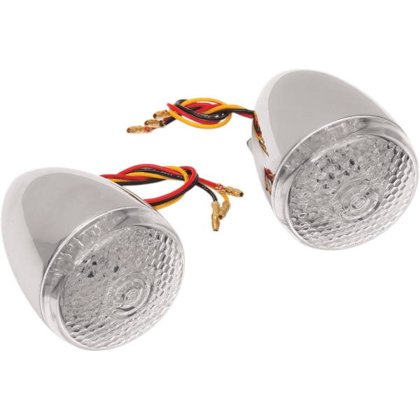 (image for) Drag Specialties Front Deuce-Style LED Turn Signals