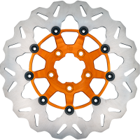 (image for) Full-floating Front Rotor, Orange Carrier