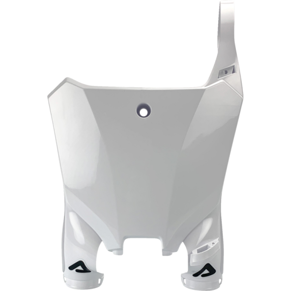 (image for) Acerbis Raptor Front Number Plate - Honda CRF250R 22-23, CRF250RX 22-23, CRF450R/RX 21-23 - White