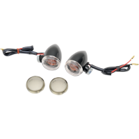(image for) Gloss Black Mini Deuce Marker Light with Clear/Smoke Lenses (Bolt Mount)