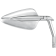 (image for) Vision Series Mirror - Arrow XL (Chrome)