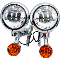 (image for) Rivco 4.5" LED Auxiliary Lights with Turn Signals