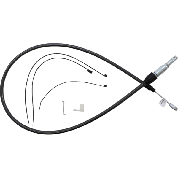 (image for) MAGNUM Quick Connect Braided Upper Clutch Cable - Black Pearl