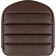 (image for) Saddlemen Step-Up RS Sissy Bar Pad - Gravestone (6.5" x 6.5") Brown
