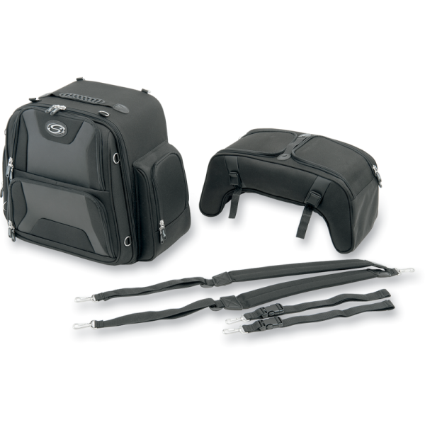 (image for) Saddlemen FTB3600 Sport Sissy Bar and Combo Bag