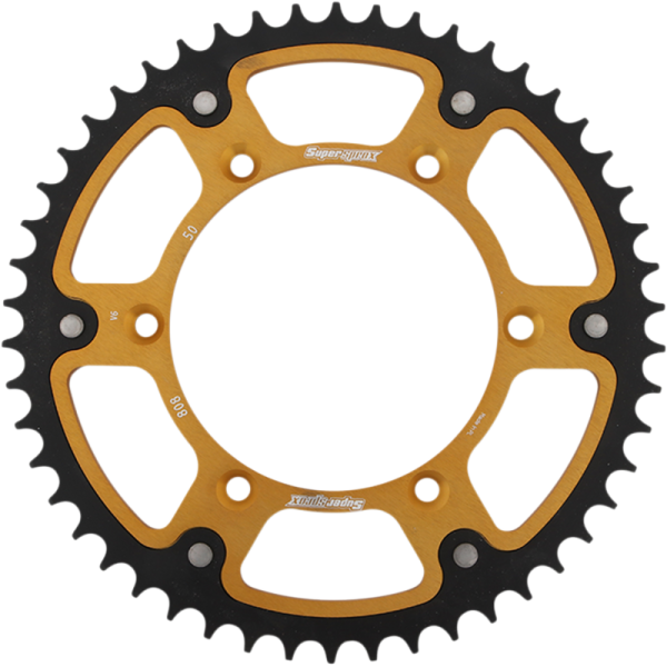 (image for) Supersprox Stealth Rear Sprocket, Gold - 50T
