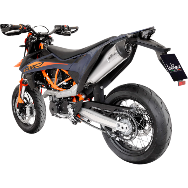 (image for) LEOVINCE LV ONE EVO Stainless steel Slip-On for KTM 690 Enduro R/SMC R INOX 19-24