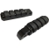 (image for) Drag Specialties Soft-Ride M-Eight Passenger Footpegs, Black