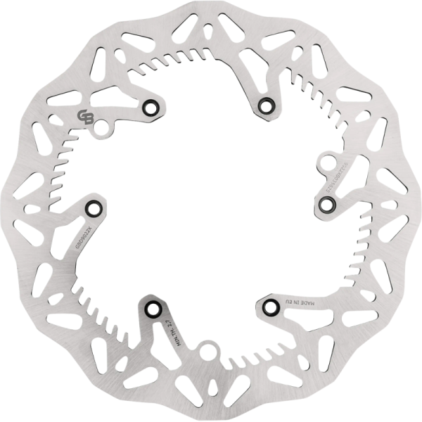 (image for) GBrakes Stainless Steel Wave Front Brake Rotor (Solid Mount)