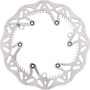 (image for) GBrakes Stainless Steel Wave Front Brake Rotor (Solid Mount)