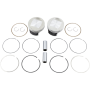 (image for) Tracker Series Piston Kit - 3.885" Bore