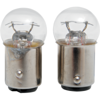 (image for) Small Globe Bulb, Clear, 23/8W, dual-filament (pr.)