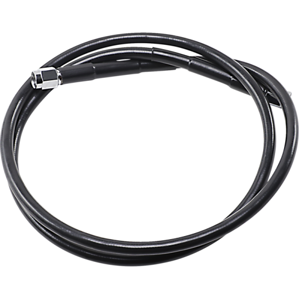 (image for) Drag Specialties Black Vinyl-Coated Stainless Steel Brake Line 43"