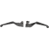 (image for) Slotted Wide Blade Lever Set - Matte Black