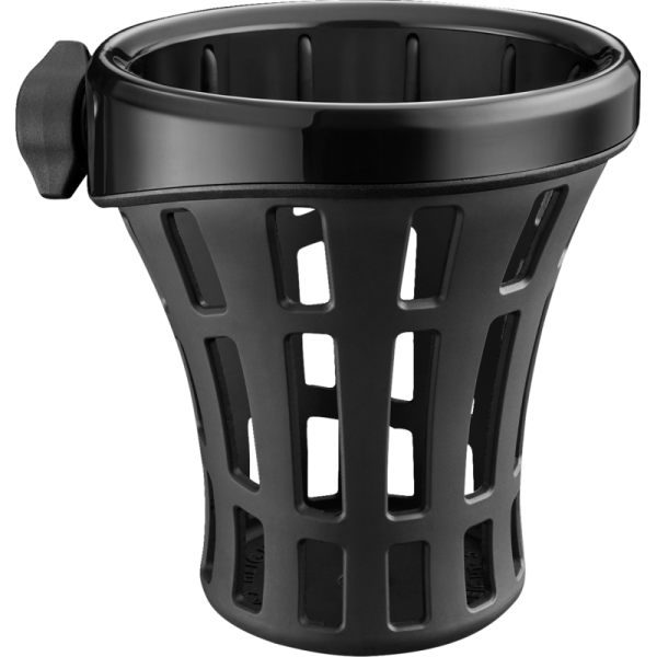 (image for) CIRO LLC Ciro Gen 2 Big Ass Driver Drink Holder, Black Handlebar Mount (1 1/8" to 1 1/4")