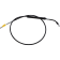 (image for) Black Vinyl/Stainless Braided Clutch Cable/Line