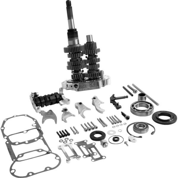 (image for) Overdrive 6-Speed Gear Set Kit (Polished)