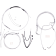 (image for) Designer DOT Handlebar Installation Kit - 18-20 in. Apes