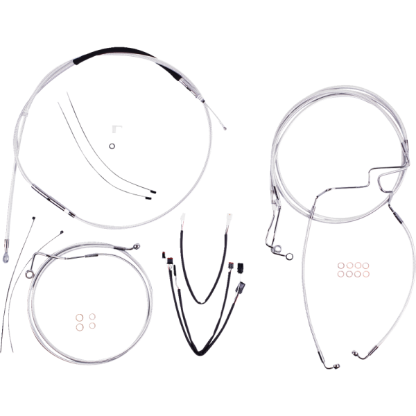 (image for) MAGNUM Designer DOT Handlebar Installation Kit - 18-20 in. Apes