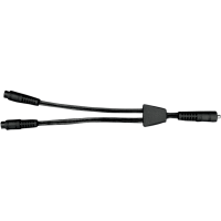 (image for) Male coax to two female coax splitter