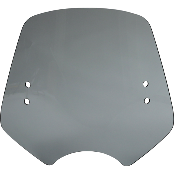 (image for) MEMPHIS SHADES METRIC The Shooter Windshield, Black Smoke