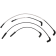 (image for) Braided Spark Plug Wires - Polished Stainless