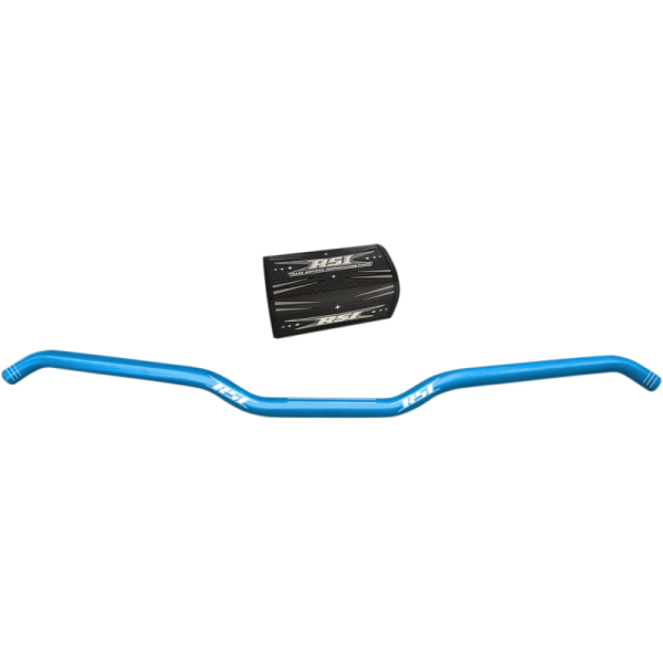 (image for) RACE SHOP INC. Hustler Handlebar, Anodized Octane/Sky Blue