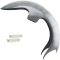(image for) DEI Front Fender 21" Chrome Adapters