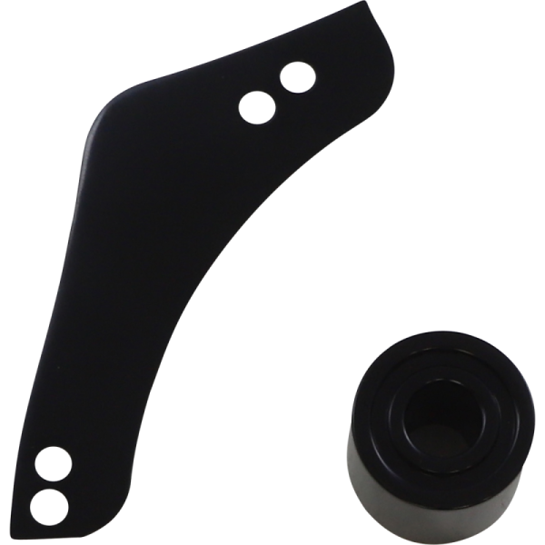 (image for) Arlen Ness Right Replacement Breather Bolt Cover Plate (Black)